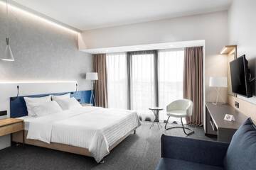 Фото номера Большой двухместный номер с 1 кроватью Отель Hotel ATRIUM г. Могилев 2