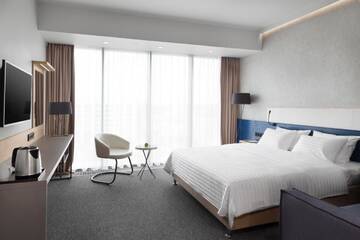 Фото номера Большой двухместный номер с 1 кроватью Отель Hotel ATRIUM г. Могилев 3