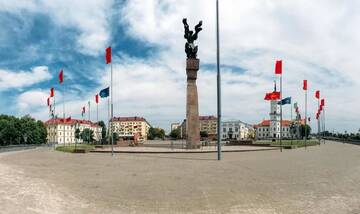 Фото номера Апартаменты Апартаменты Apartment on Slavy Square 2 г. Могилев 38